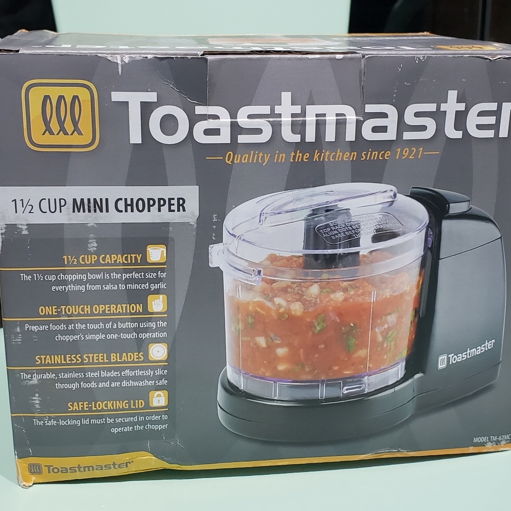 New Toastmaster mini chopper
